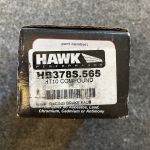 Колодки тормозные задние Hawk HT-10